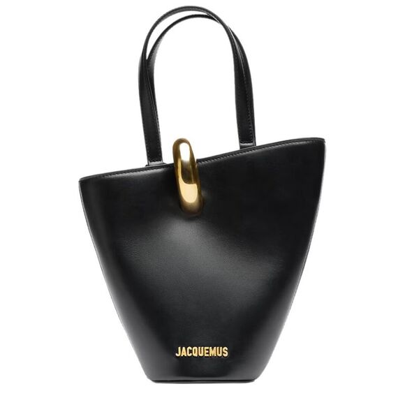 Jacquemus Bambola Small Leather Bucket Bag